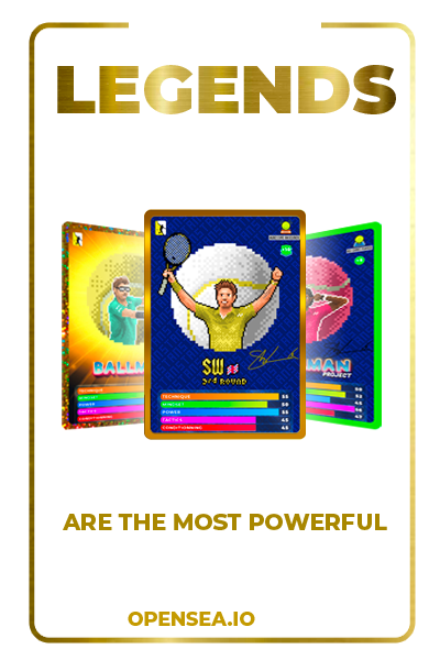 Ballmen legend are the most powerful and experienced ones. Go to opensea to get them.